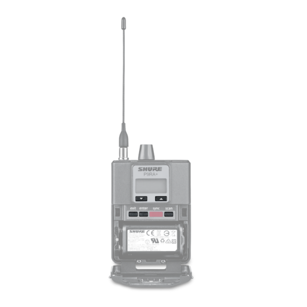 Shure Combination button for P9RA+ and P10R - Afbeelding 2