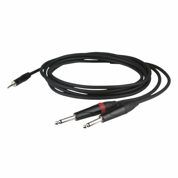 DAP FLX31 stereo mini jack naar 2 x mono jack 3m