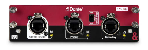 Allen & Heath Dante 128×128 Network Interface Card