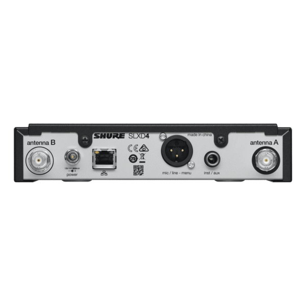 Shure SLXD4 Digital Receiver K59 (606 – 650 MHz) - Afbeelding 2