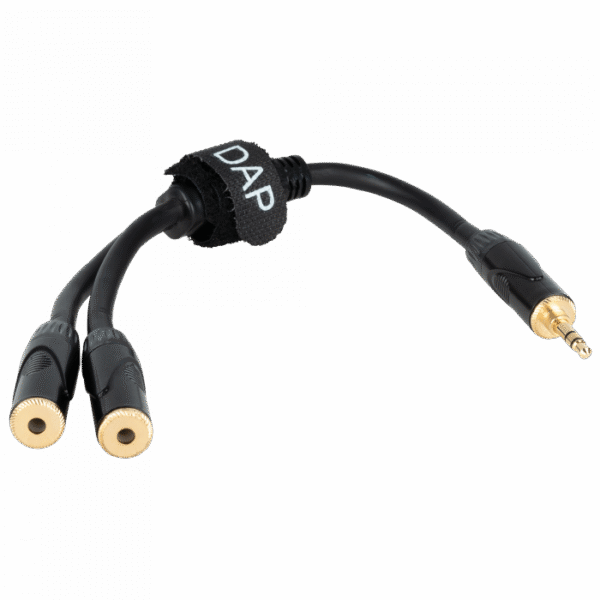 DAP FLA5  stereo mini jack naar 2 x mini jack 0,3m